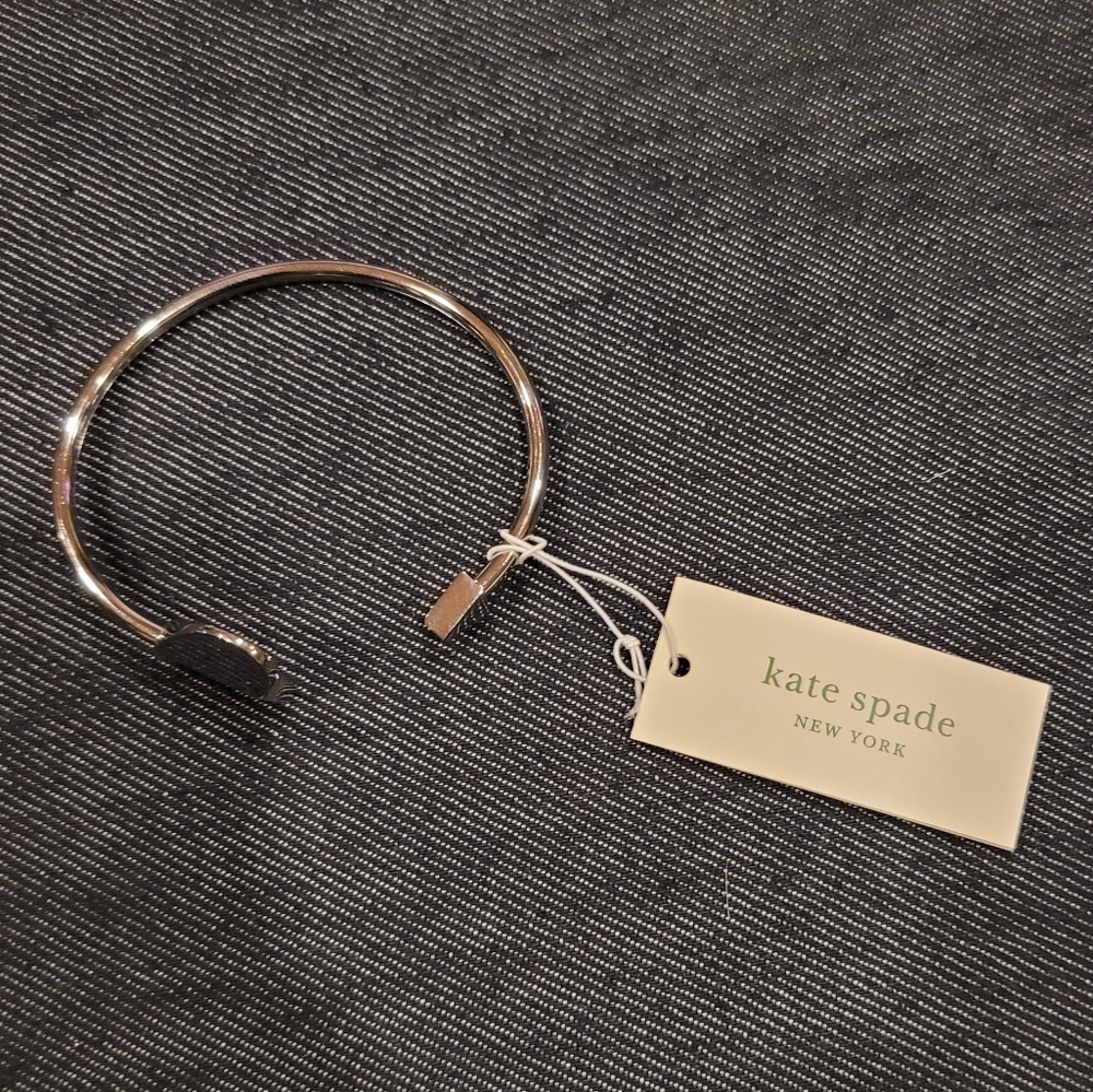Kate Spade Heritage Silver Cuff Bangle